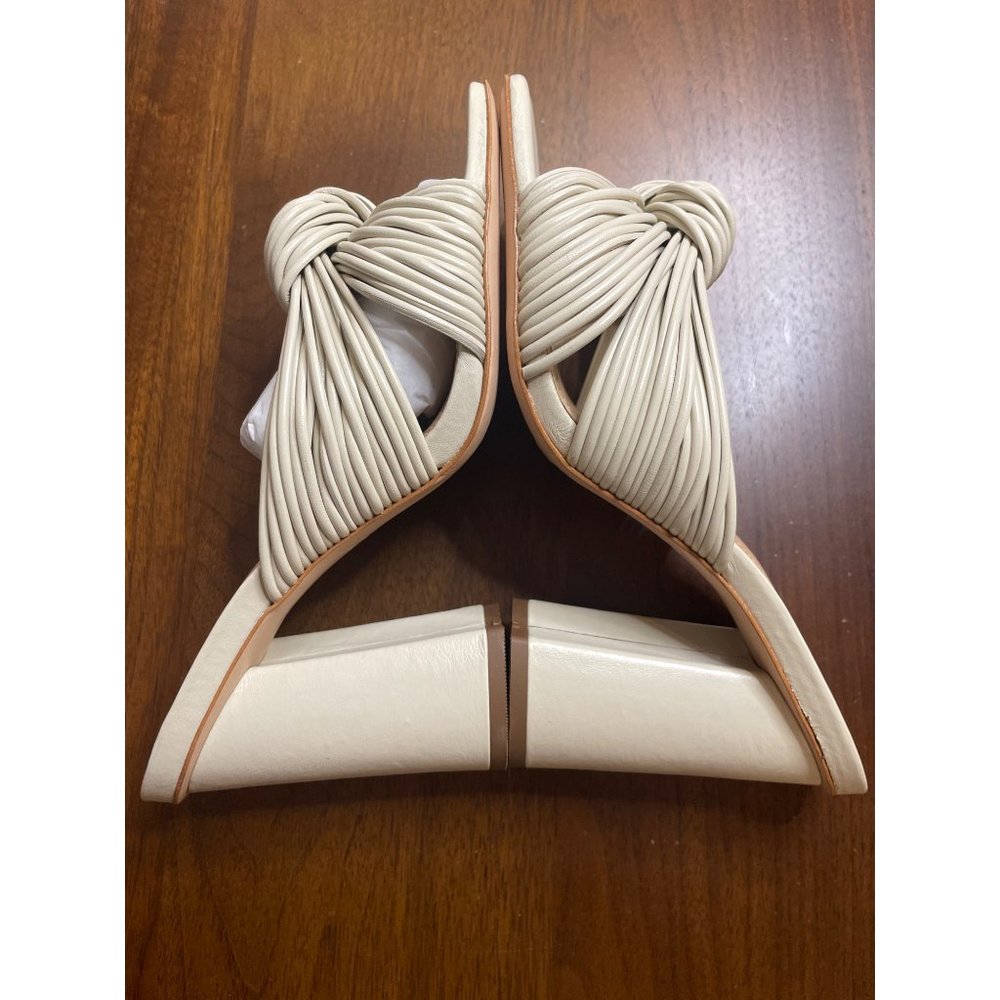 House of Harlow 1960 x REVOLVE Multi Strap Knotted Sandal Ivory 8 New with box - Picture 7 of 14